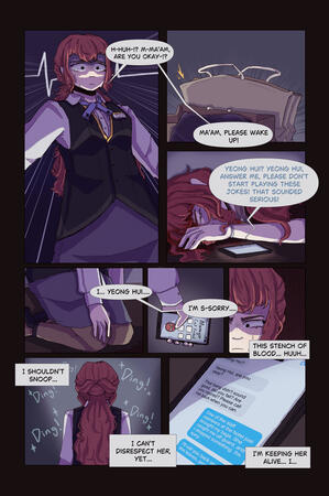 Comic Page from MORIBUND MEDLEY