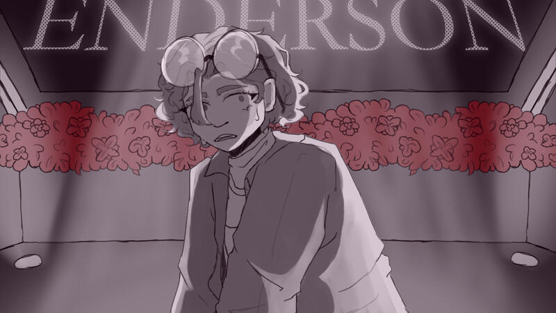 Visual Novel Ending lllustration