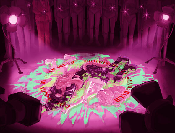 OC illustration - For Kazuisdeadwife