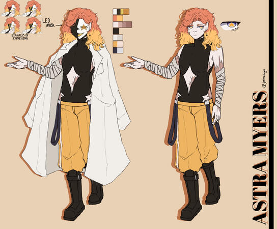 Original Character Reference Sheet